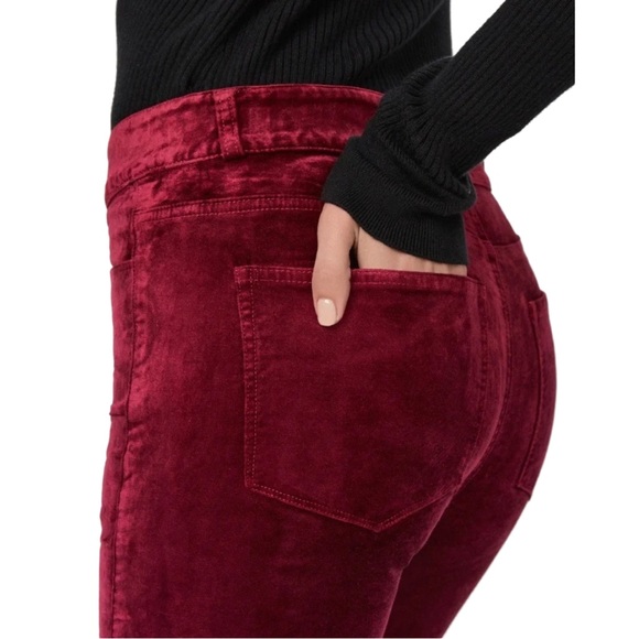 Paige Hoxton Ultra Skinny Velvet Jeans - Picture 2 of 12